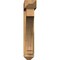 Ekena Millwork Imperial Arts and Crafts Rough Sawn Bracket w/ Offset Brace, Western Red Cedar, 6"W x 32"D x 32"H BKT0604X32X32IMP03RWR - alternate 4